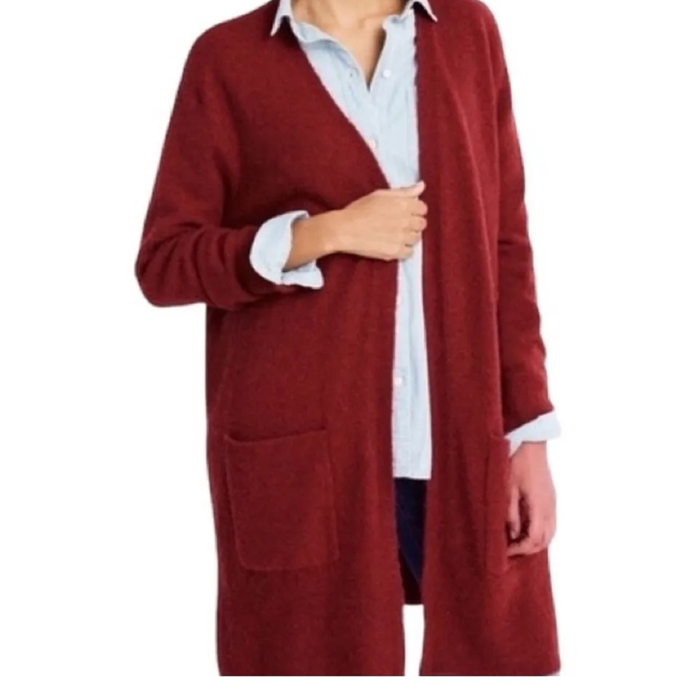 Madewell Coziest Yarn Wool Alpaca Blend Cardigan